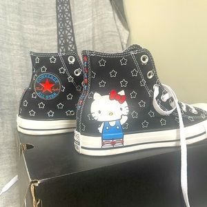 EUC Hello Kitty Converse